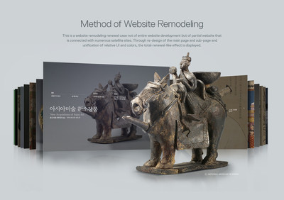 韓國(guó)國(guó)家博物館官方網(wǎng)站設(shè)計(jì) 傳統(tǒng)與現(xiàn)代的完美融合